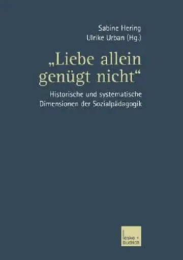 Cover of "Liebe Allein Genügt Nicht"