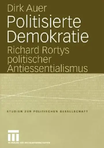 Cover of Politisierte Demokratie
