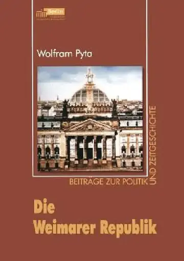 Cover of Die Weimarer Republik