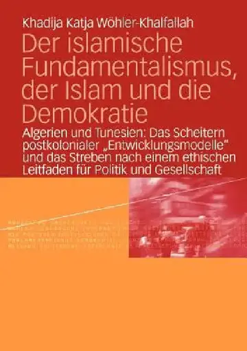 Cover of Der Islamische Fundamentalismus, Der Islam Und Die Demokratie
