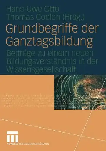Cover of Grundbegriffe Der Ganztagsbildung