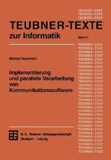 Cover of Implementierung Und Parallele Verarbeitung Von Kommunikationssoftware