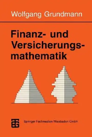 Cover of Finanz- Und Versicherungsmathematik