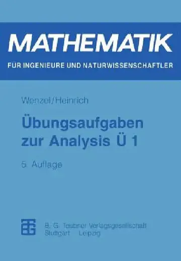 Cover of Übungsaufgaben Zur Analysis Ü 1
