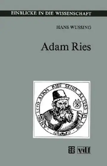 Cover of Adam Ries