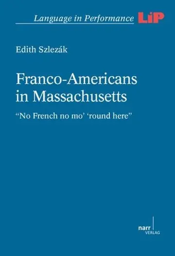 Cover of Franco-Americans in Massachusetts