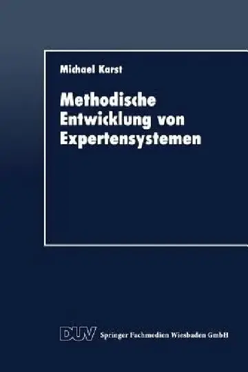 Cover of Methodische Entwicklung Von Expertensystemen