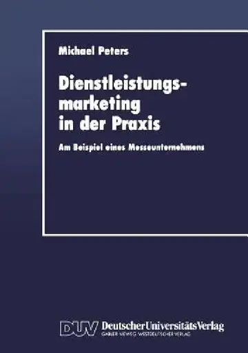 Cover of Dienstleistungsmarketing in Der PRAXIS