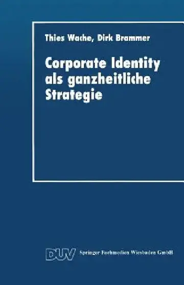Cover of Corporate Identity ALS Ganzheitliche Strategie