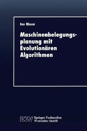 Cover of Maschinenbelegungsplanung Mit Evolutionären Algorithmen