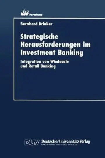Cover of Strategische Herausforderungen Im Investment Banking