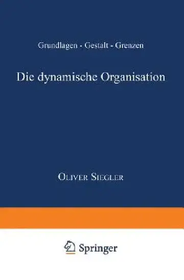 Cover of Die Dynamische Organisation