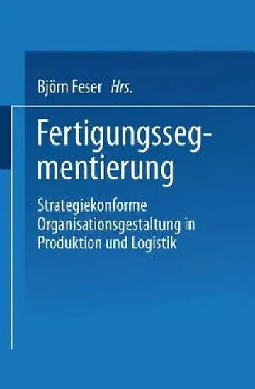 Cover of Fertigungssegmentierung