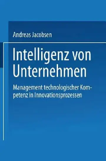 Cover of Intelligenz Von Unternehmen