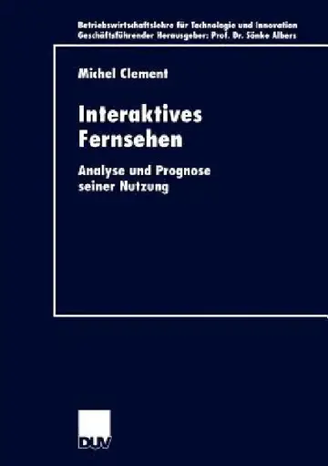 Cover of Interaktives Fernsehen