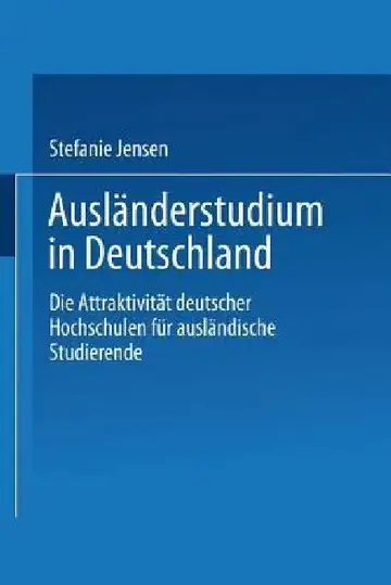Cover of Ausländerstudium in Deutschland