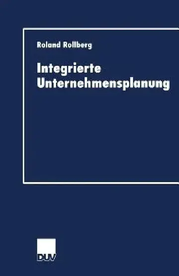 Cover of Integrierte Unternehmensplanung