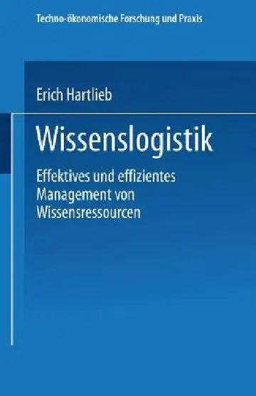 Cover of Wissenslogistik