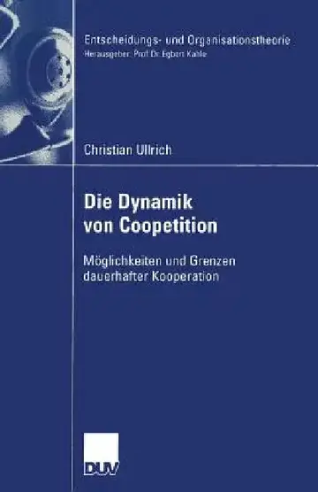Cover of Die Dynamik Von Coopetition