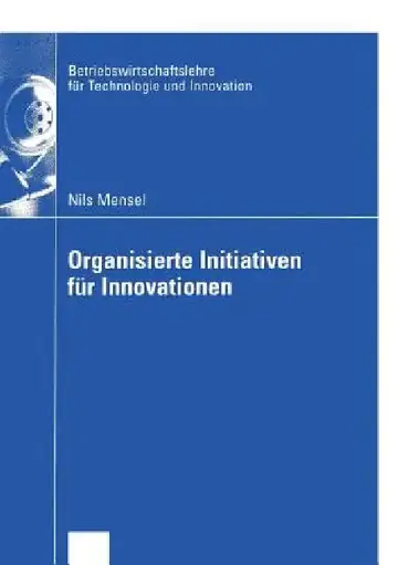 Cover of Organisierte Initiativen Für Innovationen