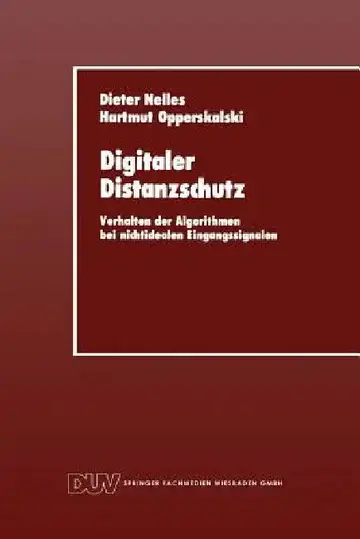 Cover of Digitaler Distanzschutz