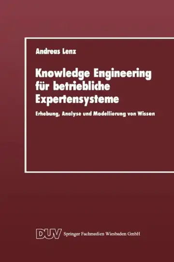 Cover of Knowledge Engineering Für Betriebliche Expertensysteme