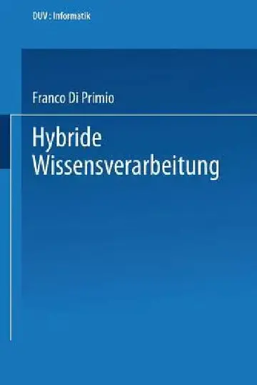 Cover of Hybride Wissensverarbeitung
