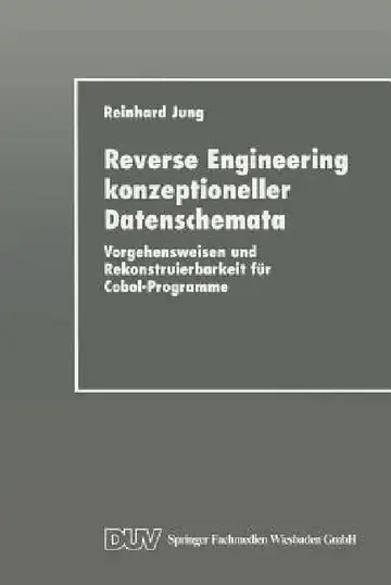 Cover of Reverse Engineering Konzeptioneller Datenschemata