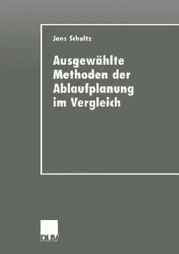 Cover of Ausgewählte Methoden Der Ablaufplanung Im Vergleich