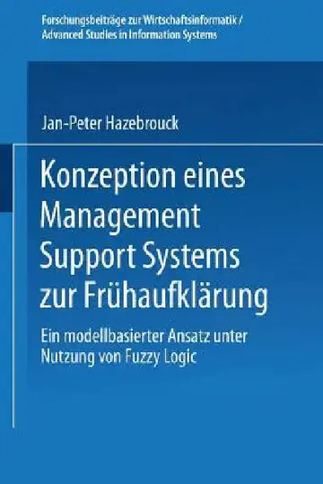 Cover of Konzeption Eines Management Support Systems Zur Frühaufklärung