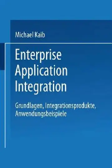 Cover of Enterprise Application Integration