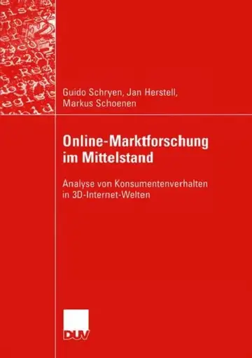 Cover of Online-Marktforschung Im Mittelstand