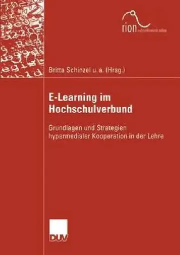 Cover of E-Learning Im Hochschulverbund