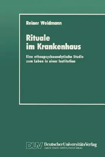 Cover of Rituale Im Krankenhaus