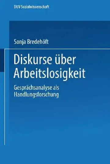 Cover of Diskurse Über Arbeitslosigkeit