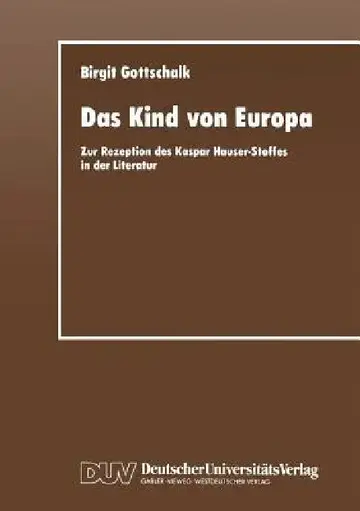 Cover of Das Kind Von Europa