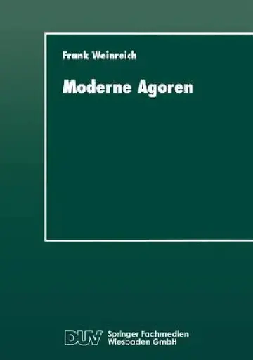 Cover of Moderne Agoren