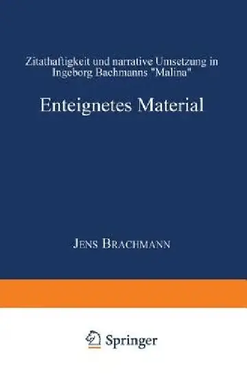 Cover of Enteignetes Material