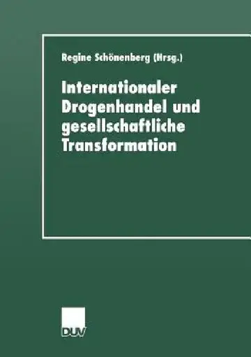 Cover of Internationaler Drogenhandel Und Gesellschaftliche Transformation