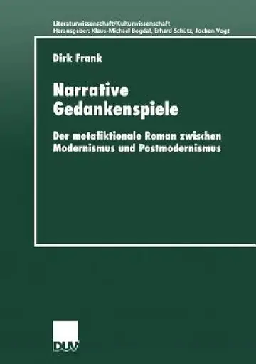 Cover of Narrative Gedankenspiele