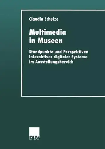 Cover of Multimedia in Museen