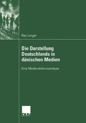 Cover of Die Darstellung Deutschlands in Dänischen Medien