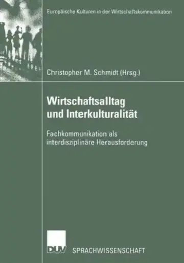 Cover of Wirtschaftsalltag Und Interkulturalität