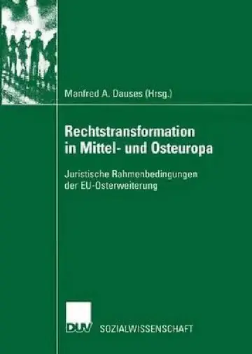 Cover of Rechtstransformation in Mittel- Und Osteuropa
