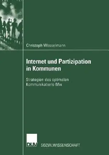 Cover of Internet Und Partizipation in Kommunen