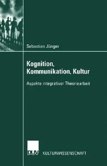 Cover of Kognition, Kommunikation, Kultur