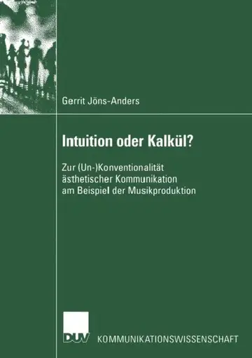 Cover of Intuition Oder Kalkül?