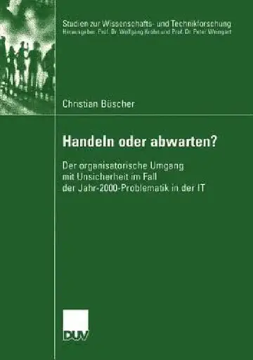 Cover of Handeln Oder Abwarten?