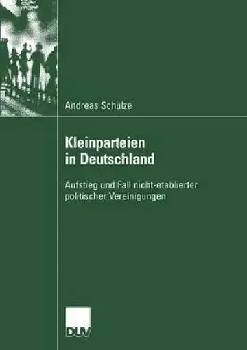 Cover of Kleinparteien in Deutschland