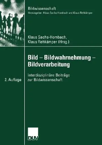 Cover of Bild -- Bildwahrnehmung -- Bildverarbeitung